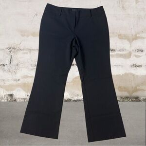 New York & Company 7th Avenue Black Wide Leg Pants Size 12